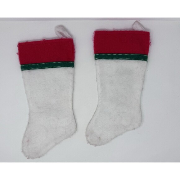 Vintage 1984 Cabbage Patch Kids Christmas Stockings Set of 2 Holiday - Picture 2 of 8